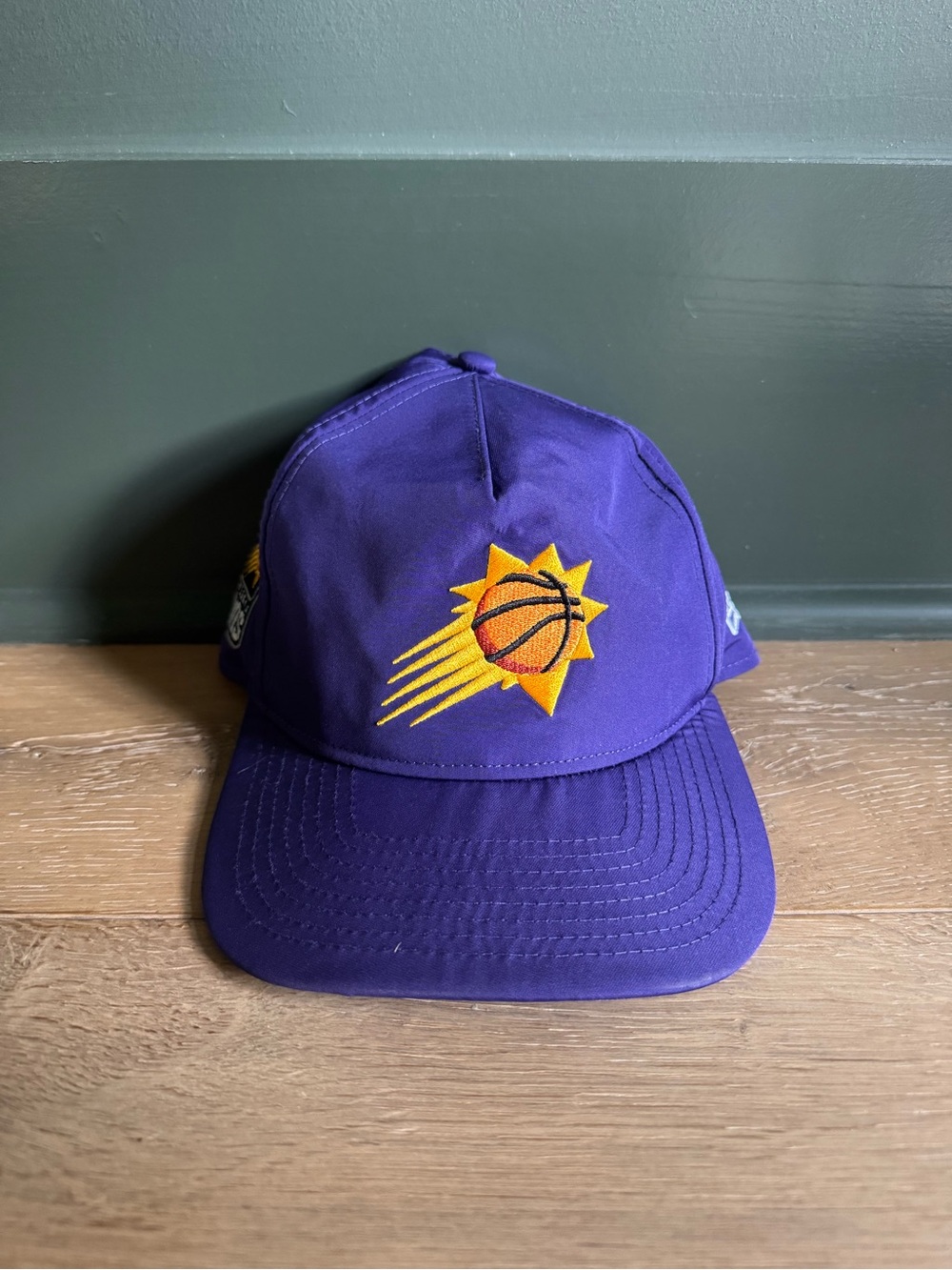 Purple Phoenix Suns Basketball Embroidered Cap